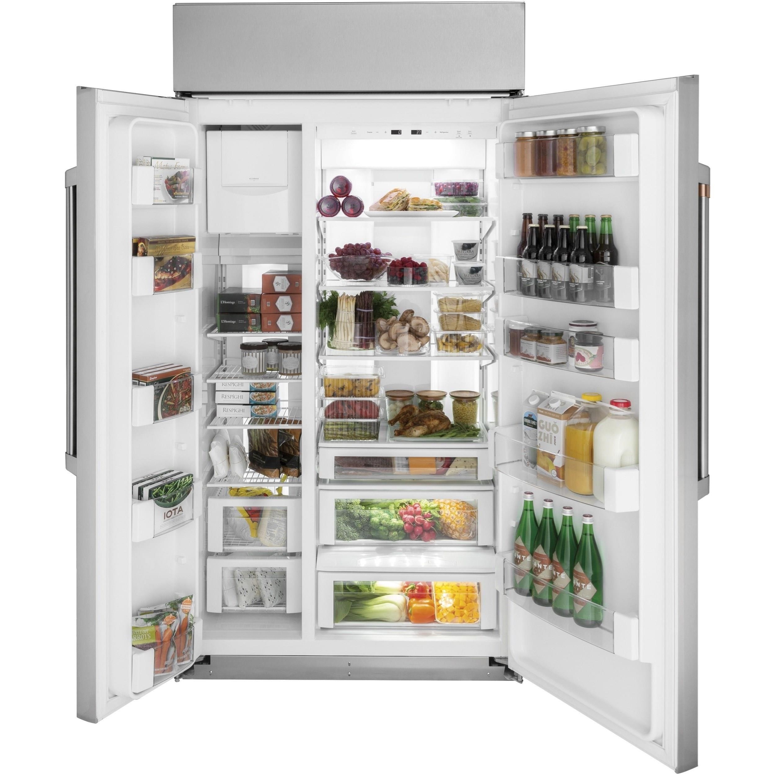 GE Appliances Cafe´™ 42" Smart BuiltIn SidebySide Refrigerator